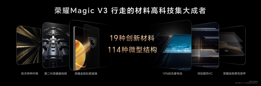 荣耀Magic V3折叠屏手机正式发布,8999元起 荣耀Magic V3折叠屏手机正式发布,8999元起
