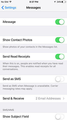 iPhone文本消息乱序错误如何解决? iPhone文本消息乱序错误如何解决?