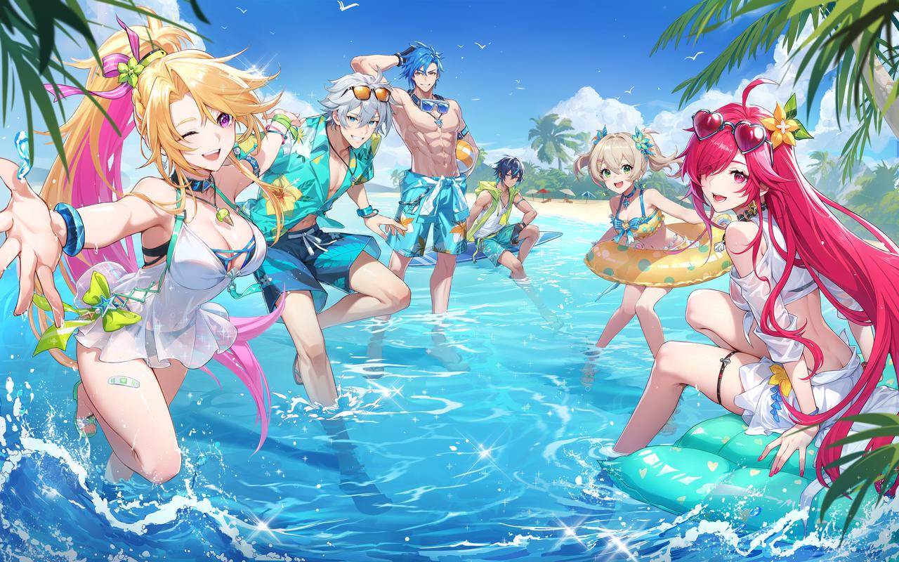 《晶核》音浪太强，会把你送到三亚沙滩上！