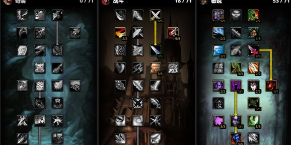 wlk盗贼天赋雕文