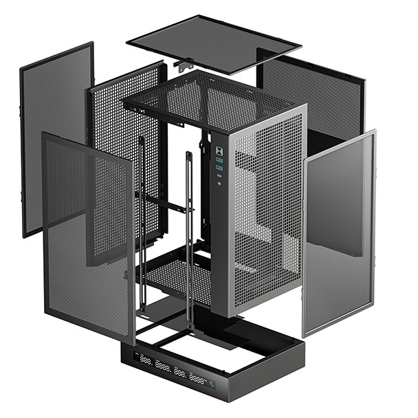 九州风神立式 ITX 机箱 CH170 开卖:自带多功能数显底座,369 元起 九州风神立式 ITX 机箱 CH170 开卖:自带多功能数显底座,369 元起