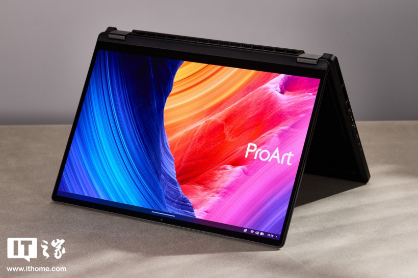 华硕 ProArt 创 13 2024 图赏：全能翻转屏，旋钮更随心